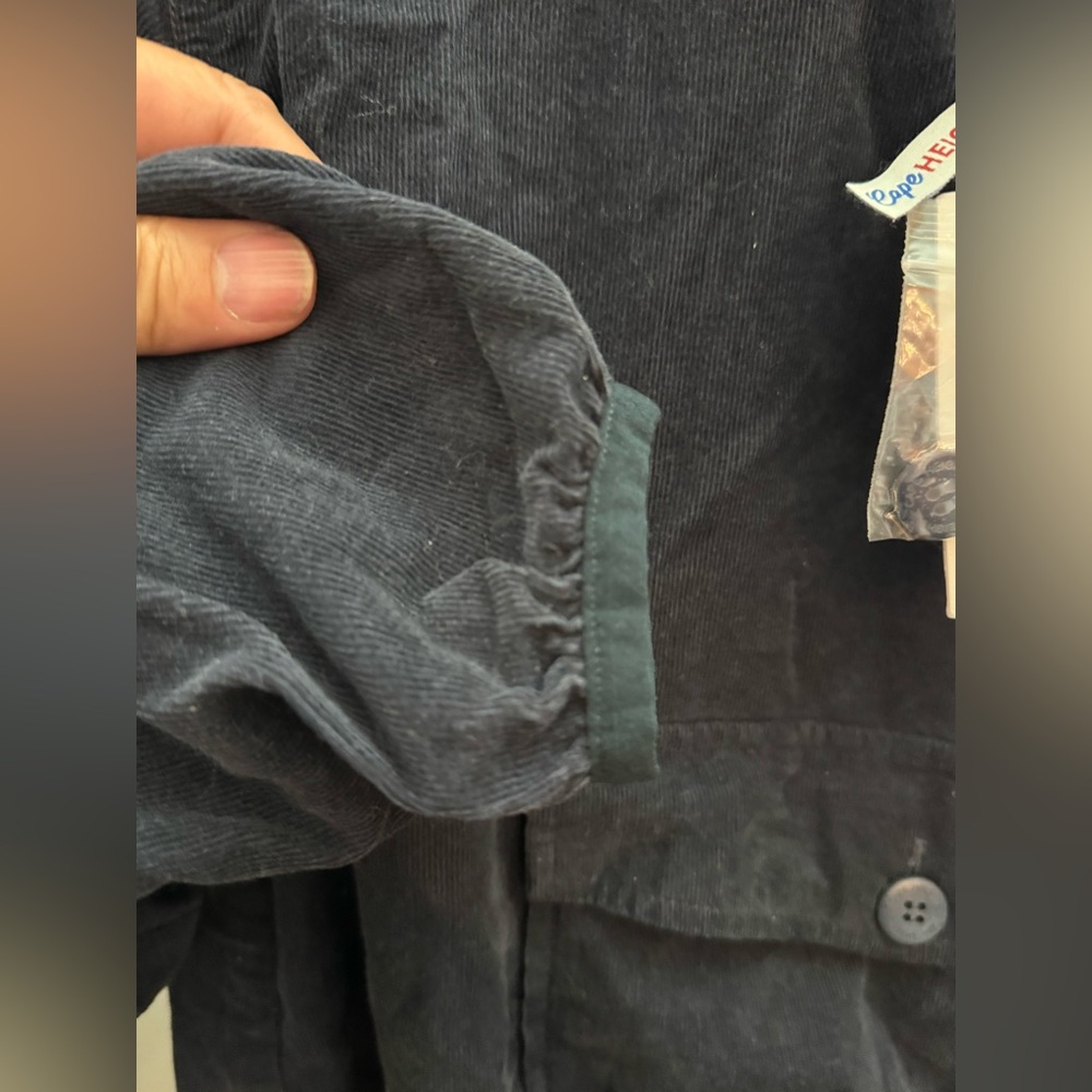 Cape Heights x The Hip Store – Cord Hyak Shirt 2016 navy sz m XL - Picture 8 of 11